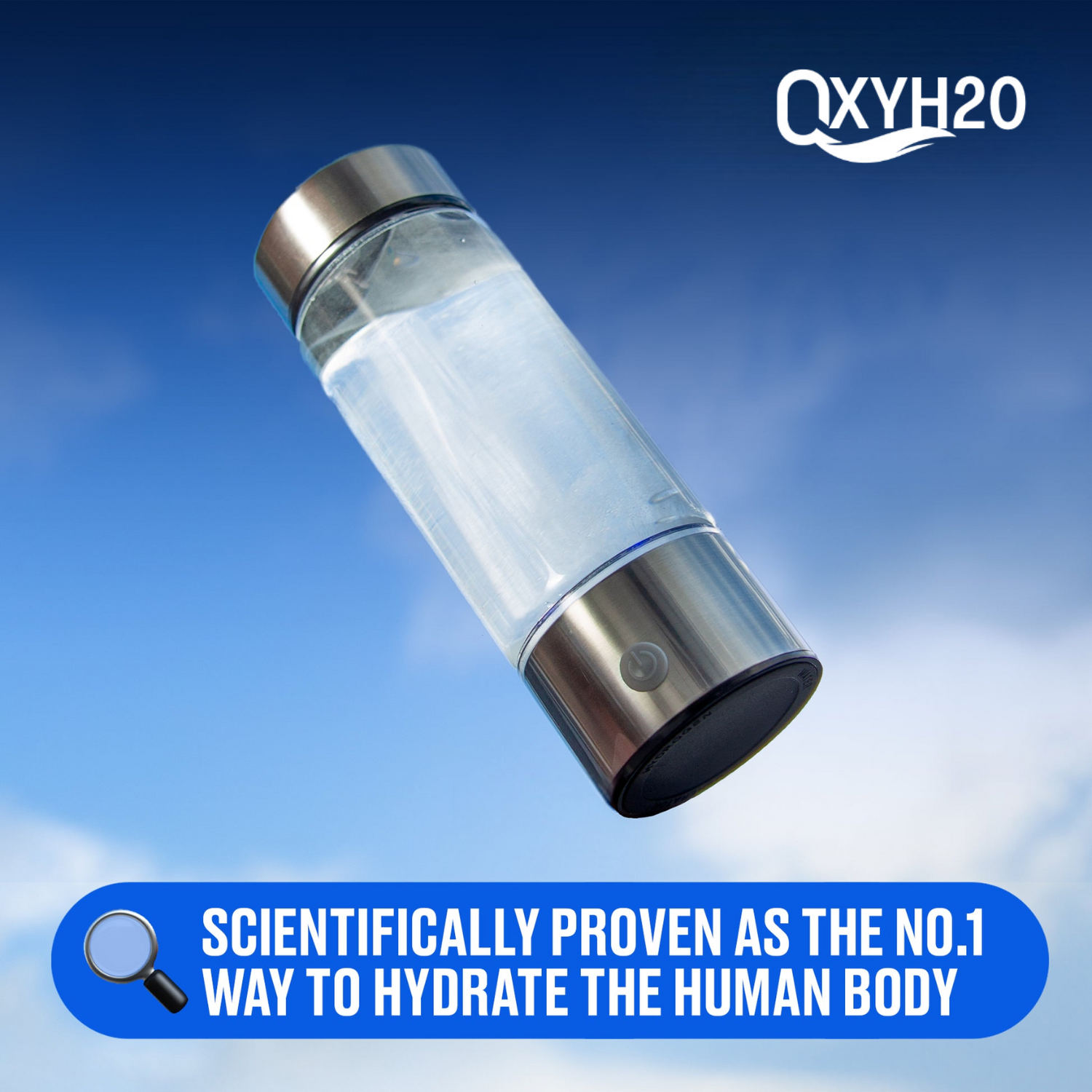 OxyH2O™- Hydrogen Water Bottle