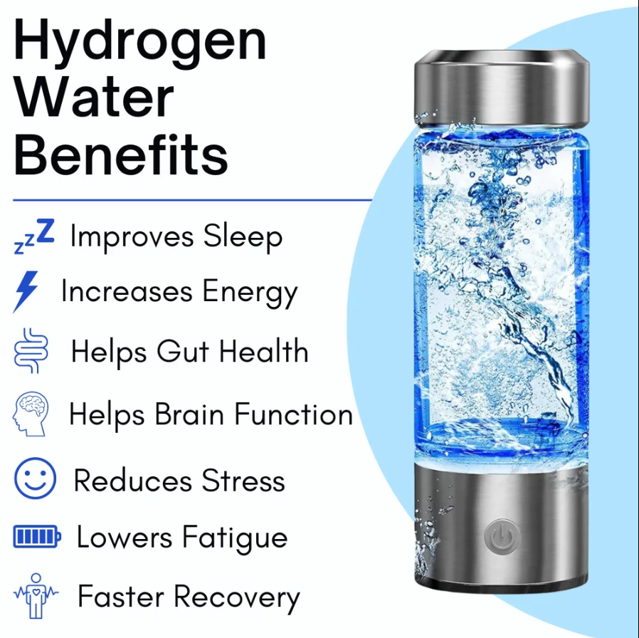 OxyH2O™- Hydrogen Water Bottle